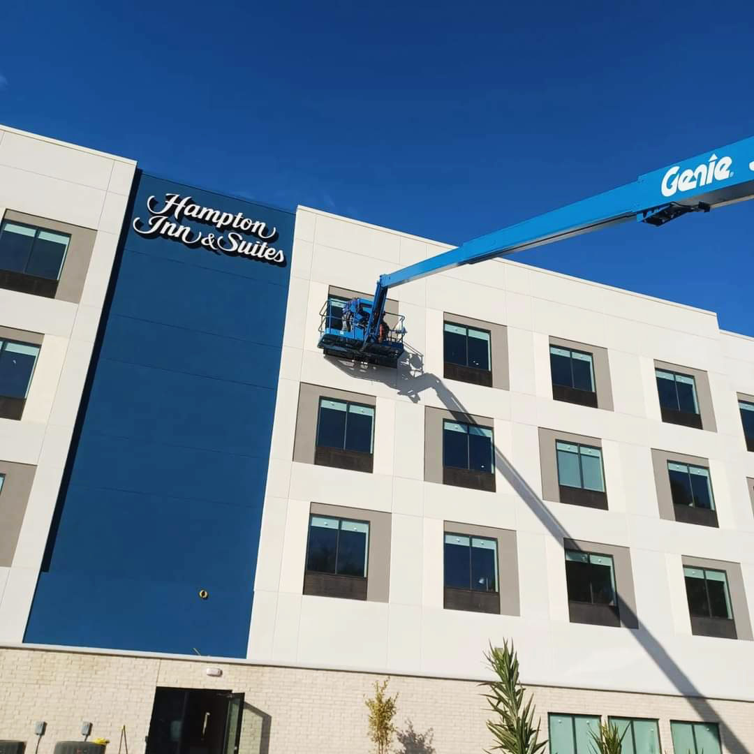 BlueStar Janitorial Cleaning Hotel Windows